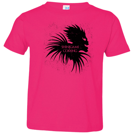 T-Shirts Hot Pink / 2T Shinigami Is Coming Toddler Premium T-Shirt