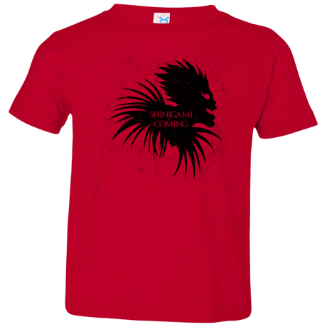 T-Shirts Red / 2T Shinigami Is Coming Toddler Premium T-Shirt