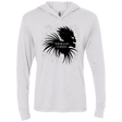 T-Shirts Heather White / X-Small Shinigami Is Coming Triblend Long Sleeve Hoodie Tee