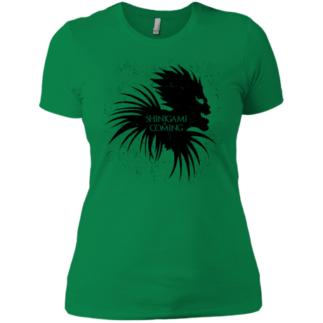 T-Shirts Kelly Green / X-Small Shinigami Is Coming Women's Premium T-Shirt