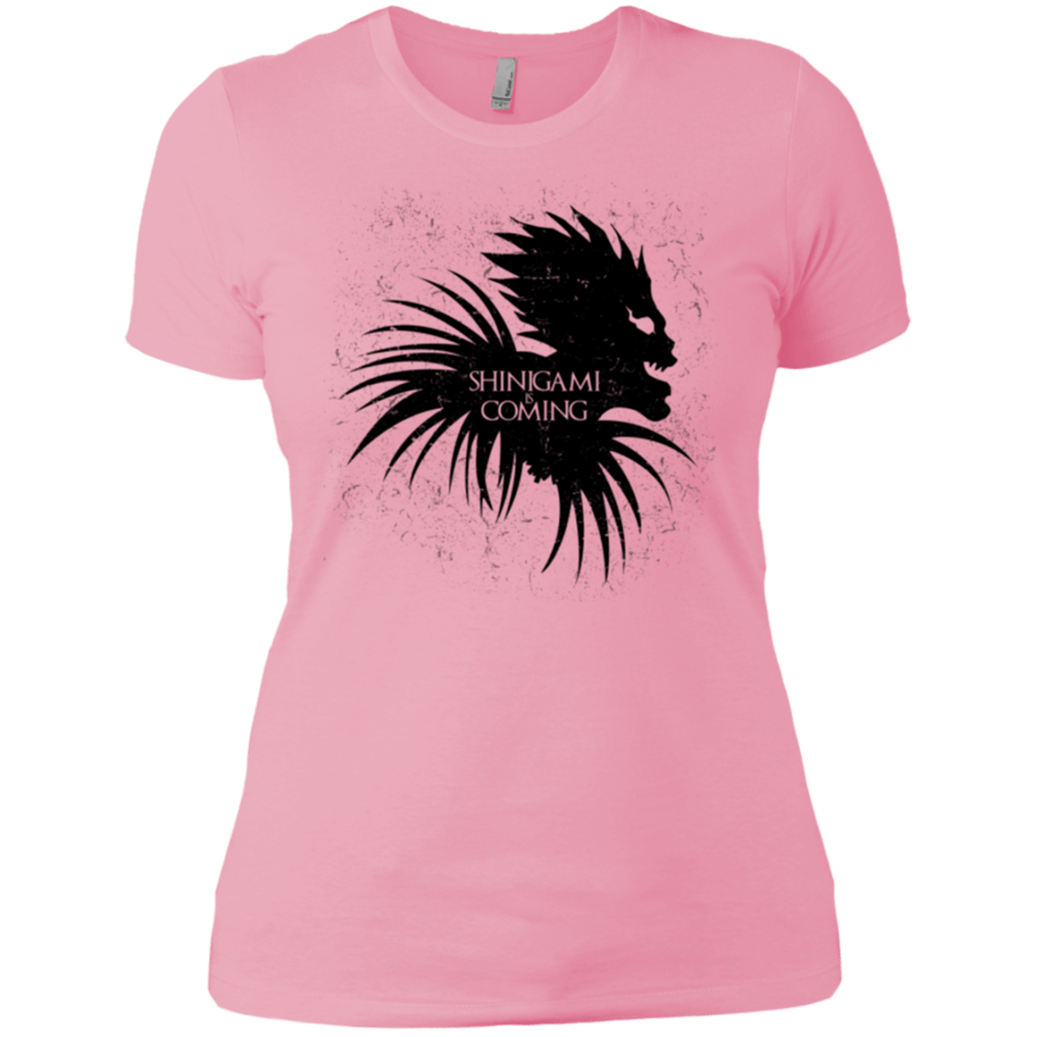 T-Shirts Light Pink / X-Small Shinigami Is Coming Women's Premium T-Shirt