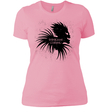 T-Shirts Light Pink / X-Small Shinigami Is Coming Women's Premium T-Shirt