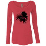 T-Shirts Vintage Red / Small Shinigami Is Coming Women's Triblend Long Sleeve Shirt