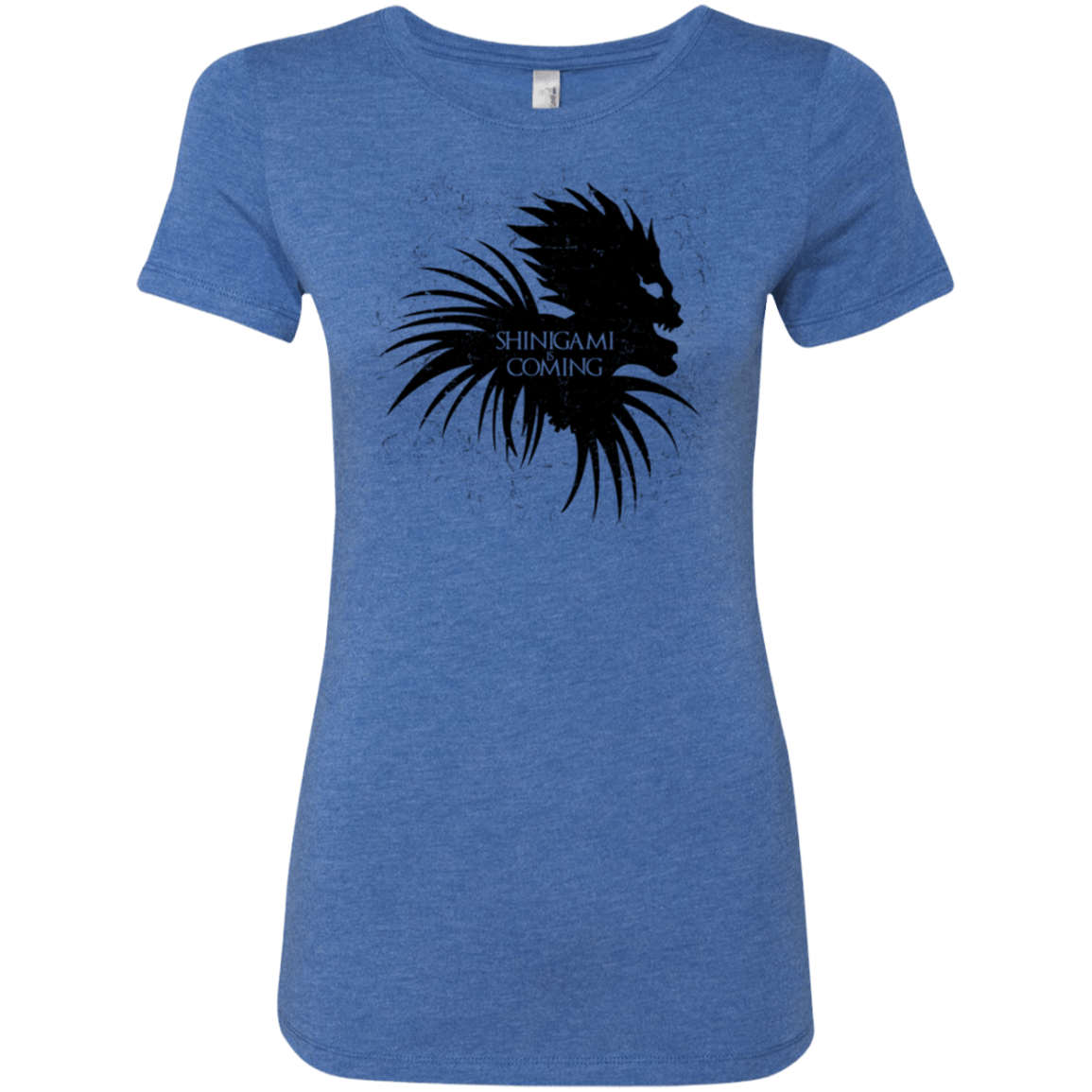 T-Shirts Vintage Royal / Small Shinigami Is Coming Women's Triblend T-Shirt