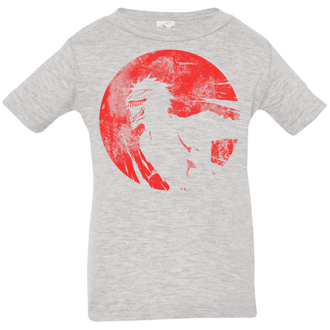 T-Shirts Heather Grey / 6 Months Shinigami Mask Infant Premium T-Shirt