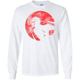 T-Shirts White / S Shinigami Mask Men's Long Sleeve T-Shirt