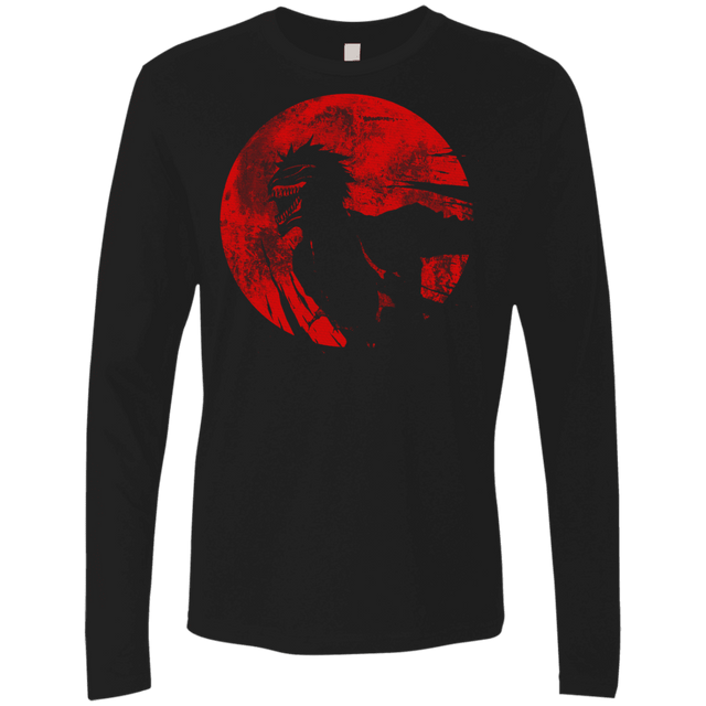 T-Shirts Black / S Shinigami Mask Men's Premium Long Sleeve