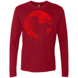 T-Shirts Cardinal / S Shinigami Mask Men's Premium Long Sleeve