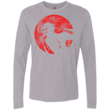 T-Shirts Heather Grey / S Shinigami Mask Men's Premium Long Sleeve