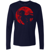 T-Shirts Midnight Navy / S Shinigami Mask Men's Premium Long Sleeve