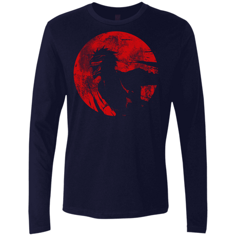 T-Shirts Midnight Navy / S Shinigami Mask Men's Premium Long Sleeve