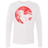 T-Shirts White / S Shinigami Mask Men's Premium Long Sleeve