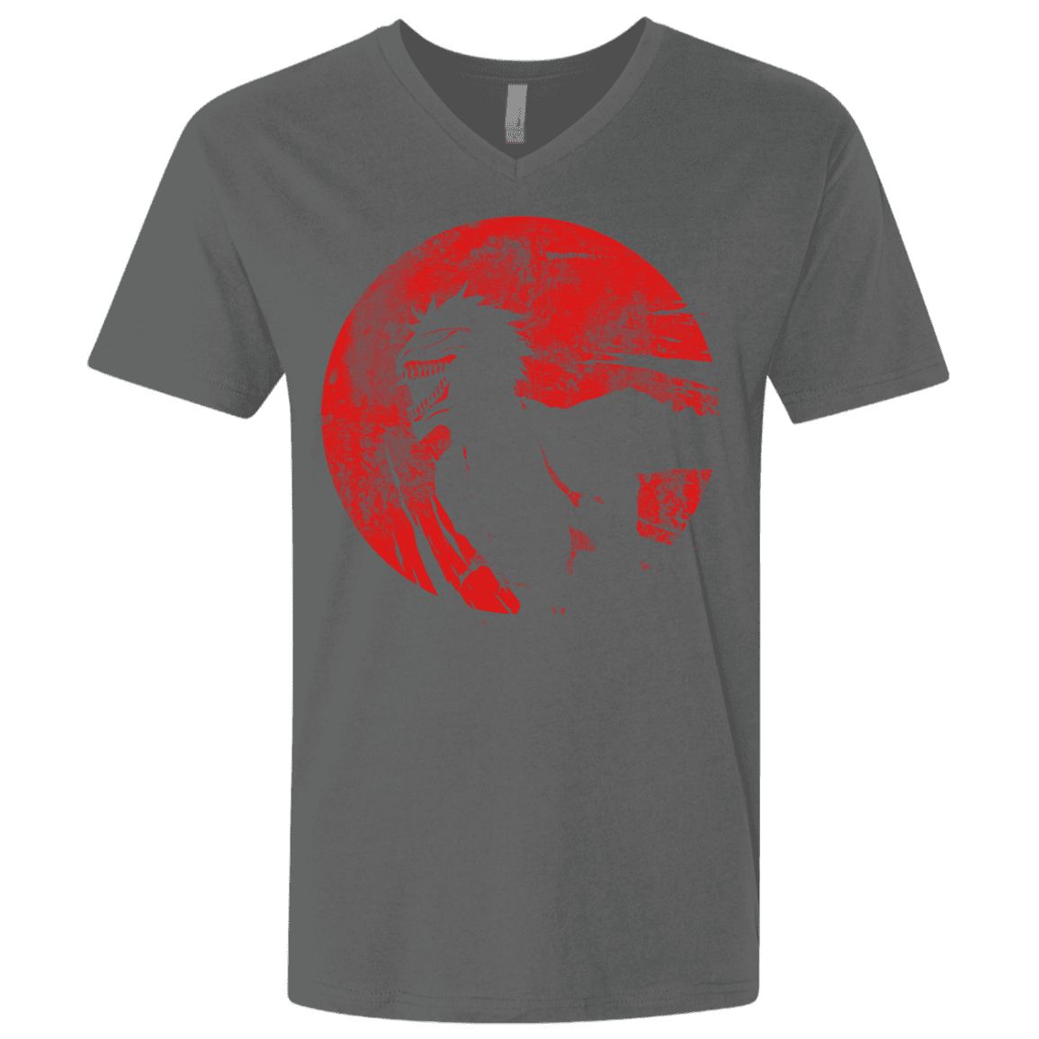 T-Shirts Heavy Metal / X-Small Shinigami Mask Men's Premium V-Neck