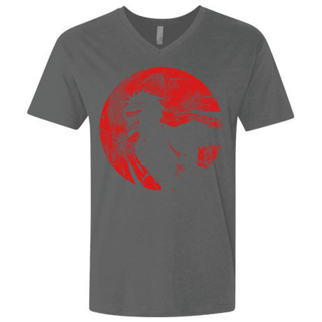 T-Shirts Heavy Metal / X-Small Shinigami Mask Men's Premium V-Neck