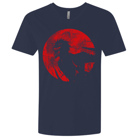 T-Shirts Midnight Navy / X-Small Shinigami Mask Men's Premium V-Neck