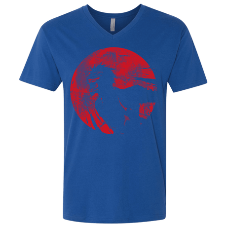 T-Shirts Royal / X-Small Shinigami Mask Men's Premium V-Neck