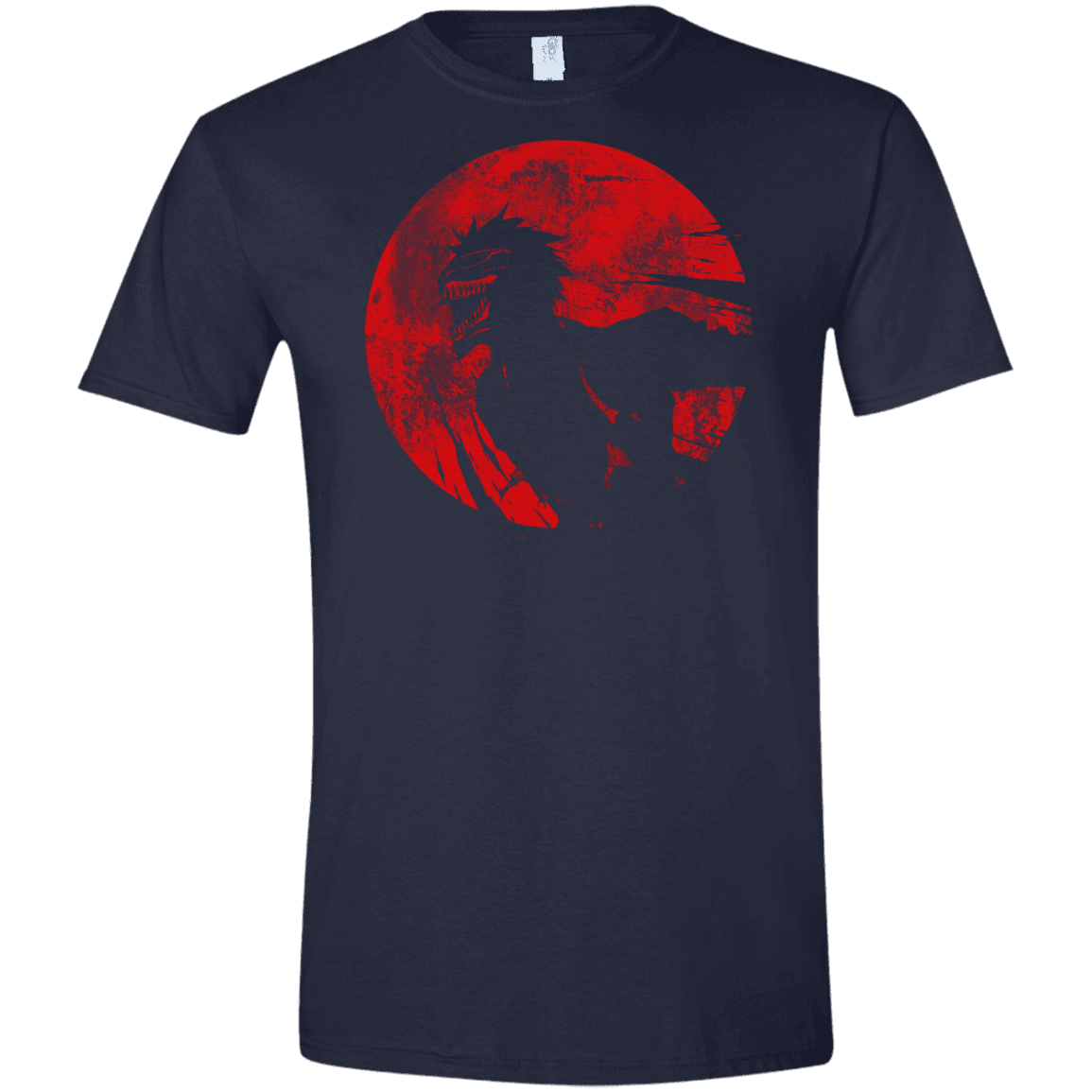 T-Shirts Navy / X-Small Shinigami Mask Men's Semi-Fitted Softstyle