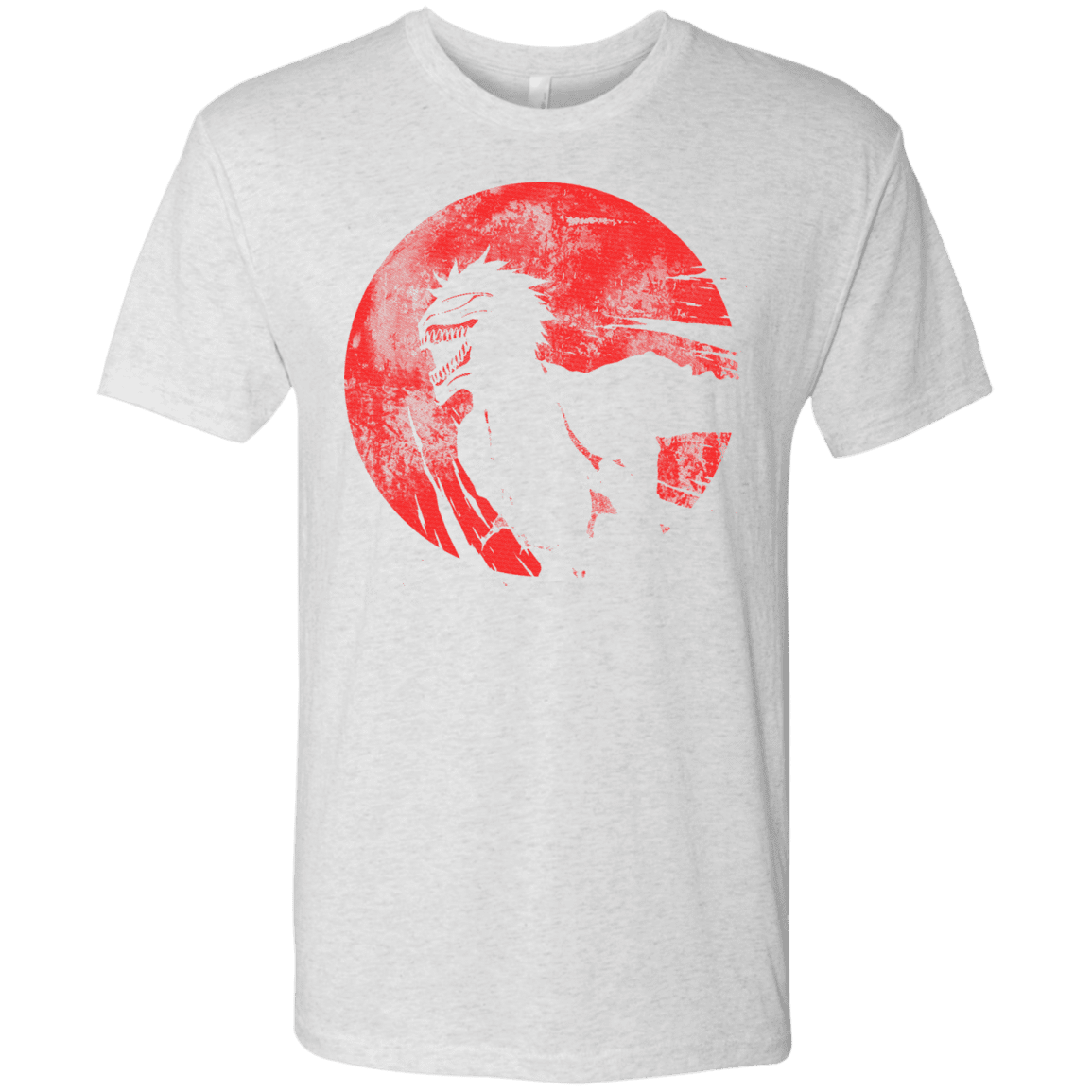 T-Shirts Heather White / S Shinigami Mask Men's Triblend T-Shirt