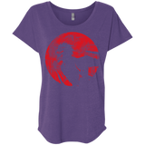 T-Shirts Purple Rush / X-Small Shinigami Mask Triblend Dolman Sleeve