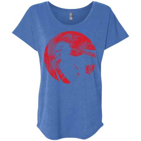 T-Shirts Vintage Royal / X-Small Shinigami Mask Triblend Dolman Sleeve