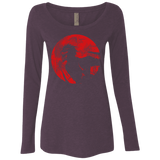 T-Shirts Vintage Purple / S Shinigami Mask Women's Triblend Long Sleeve Shirt