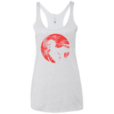 T-Shirts Heather White / X-Small Shinigami Mask Women's Triblend Racerback Tank