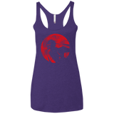 T-Shirts Purple Rush / X-Small Shinigami Mask Women's Triblend Racerback Tank