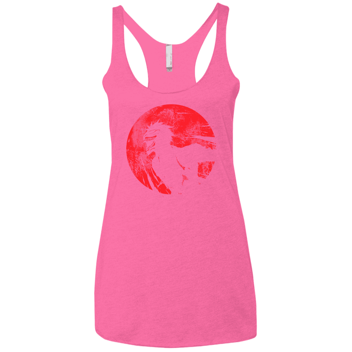 T-Shirts Vintage Pink / X-Small Shinigami Mask Women's Triblend Racerback Tank