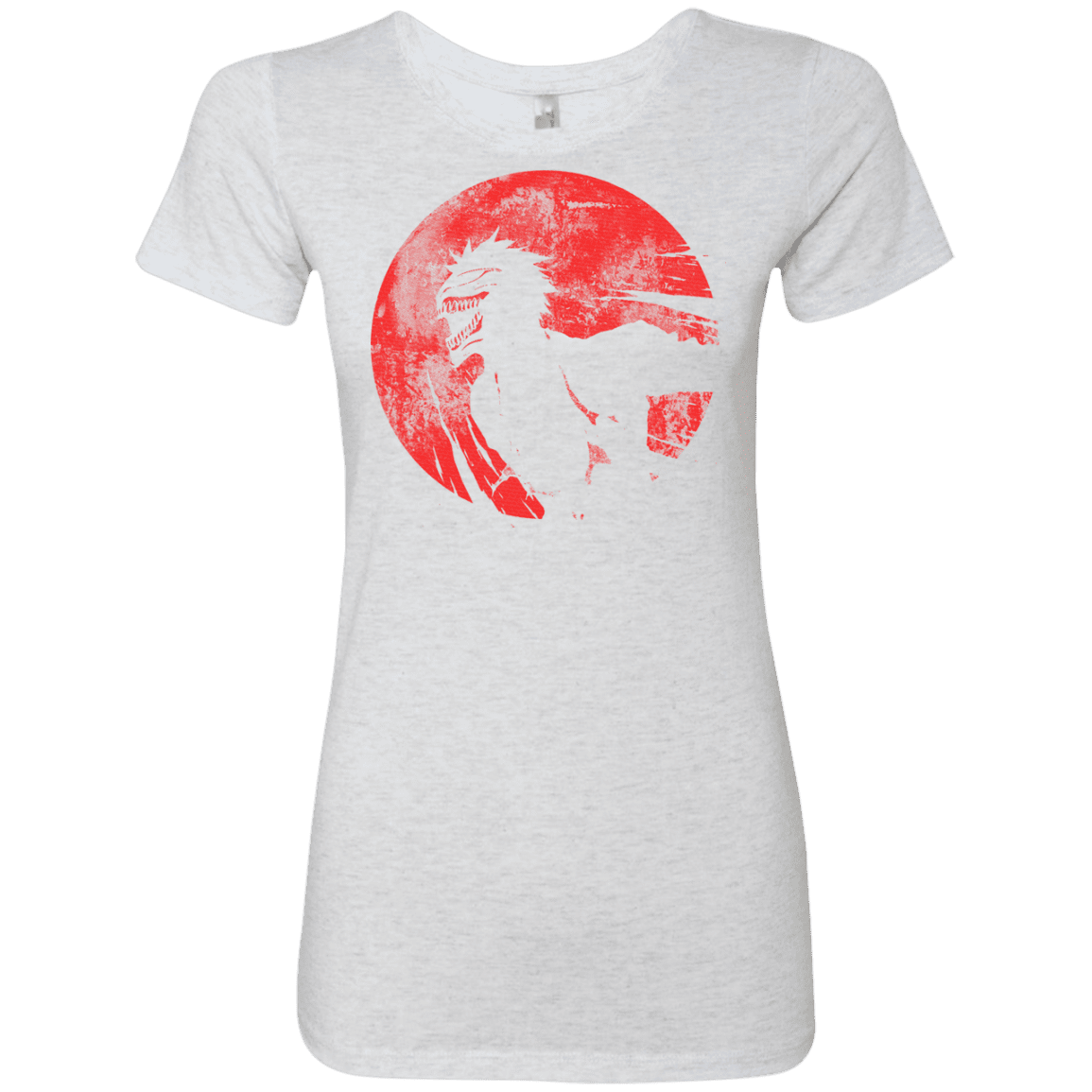 T-Shirts Heather White / S Shinigami Mask Women's Triblend T-Shirt
