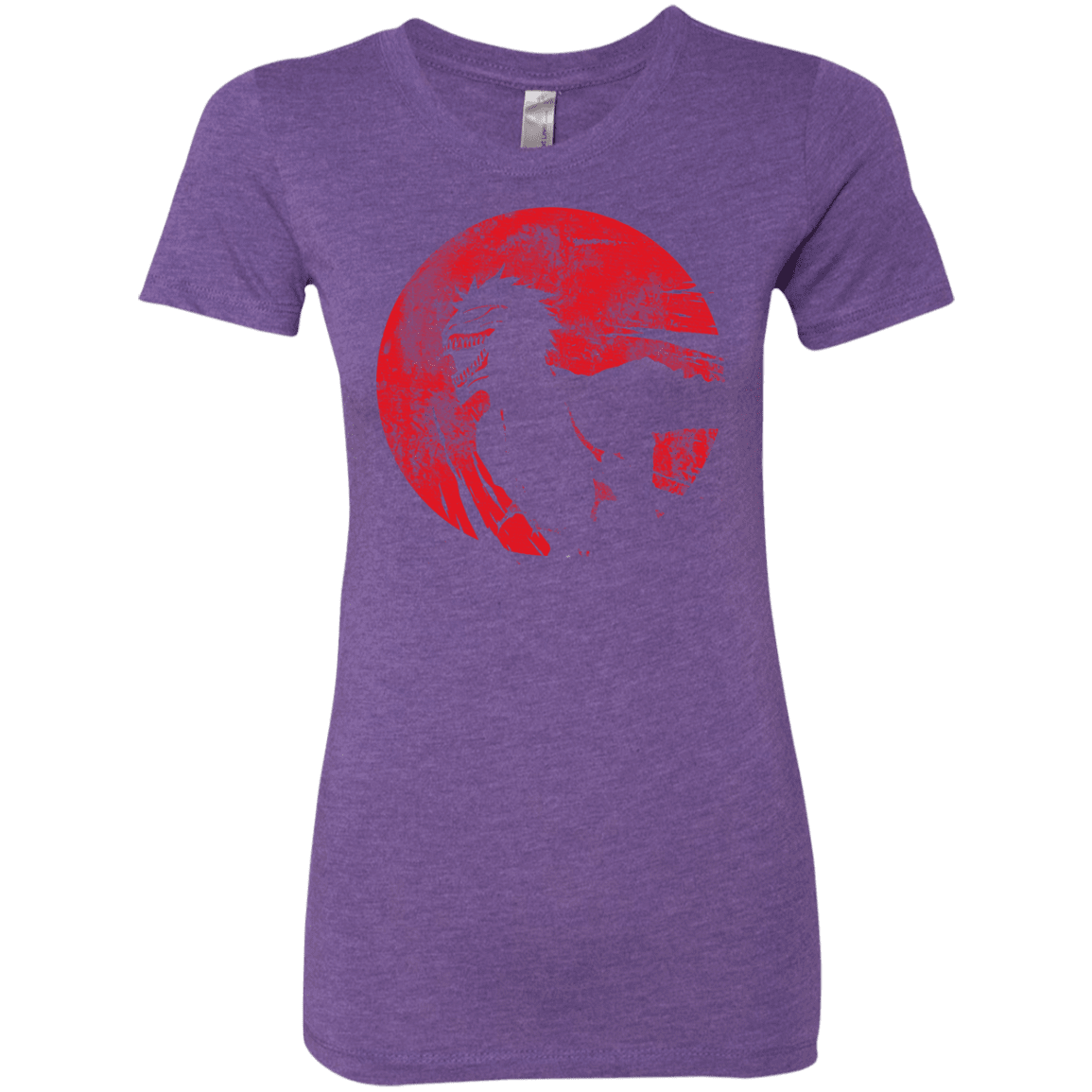 T-Shirts Purple Rush / S Shinigami Mask Women's Triblend T-Shirt