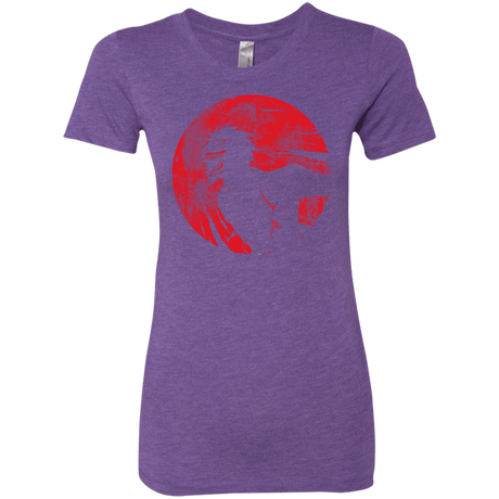 T-Shirts Purple Rush / S Shinigami Mask Women's Triblend T-Shirt
