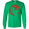 T-Shirts Irish Green / YS Shinigami Mask Youth Long Sleeve T-Shirt