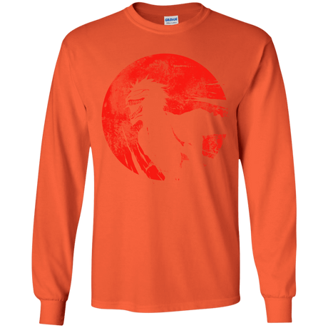 T-Shirts Orange / YS Shinigami Mask Youth Long Sleeve T-Shirt