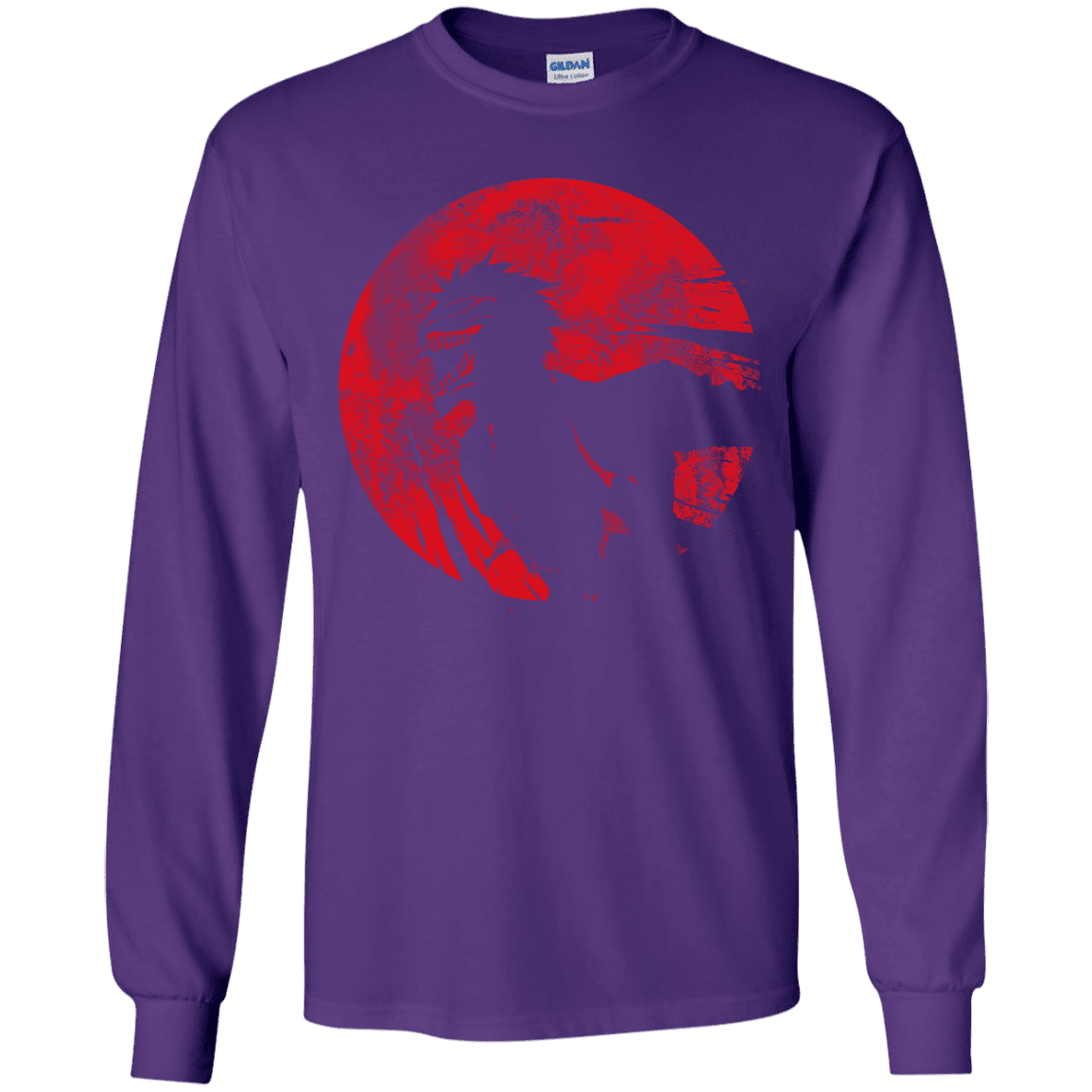 T-Shirts Purple / YS Shinigami Mask Youth Long Sleeve T-Shirt