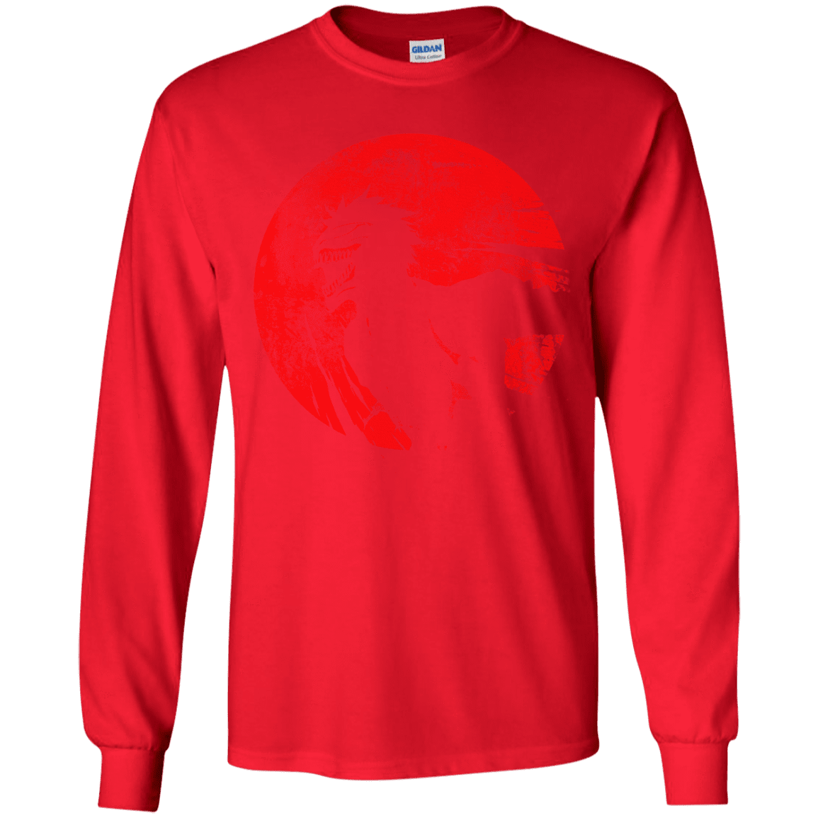 T-Shirts Red / YS Shinigami Mask Youth Long Sleeve T-Shirt