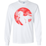 T-Shirts White / YS Shinigami Mask Youth Long Sleeve T-Shirt