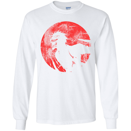 T-Shirts White / YS Shinigami Mask Youth Long Sleeve T-Shirt