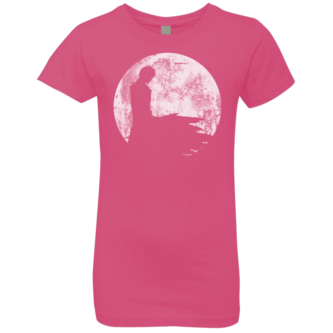 T-Shirts Hot Pink / YXS Shinigami Moon Girls Premium T-Shirt