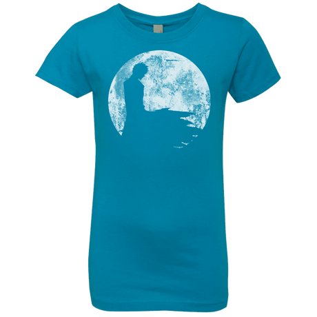 T-Shirts Turquoise / YXS Shinigami Moon Girls Premium T-Shirt
