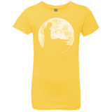 T-Shirts Vibrant Yellow / YXS Shinigami Moon Girls Premium T-Shirt