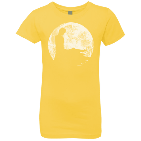T-Shirts Vibrant Yellow / YXS Shinigami Moon Girls Premium T-Shirt