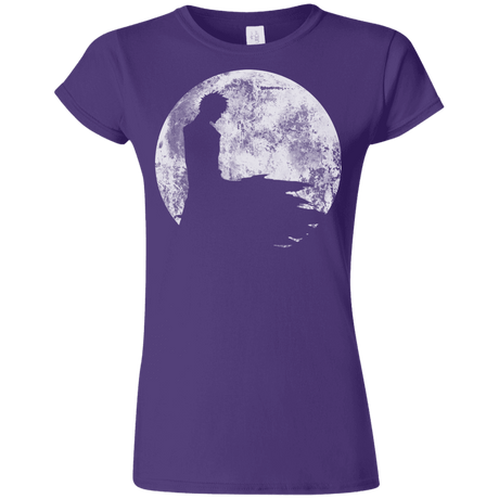 T-Shirts Purple / S Shinigami Moon Junior Slimmer-Fit T-Shirt