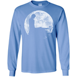 T-Shirts Carolina Blue / S Shinigami Moon Men's Long Sleeve T-Shirt