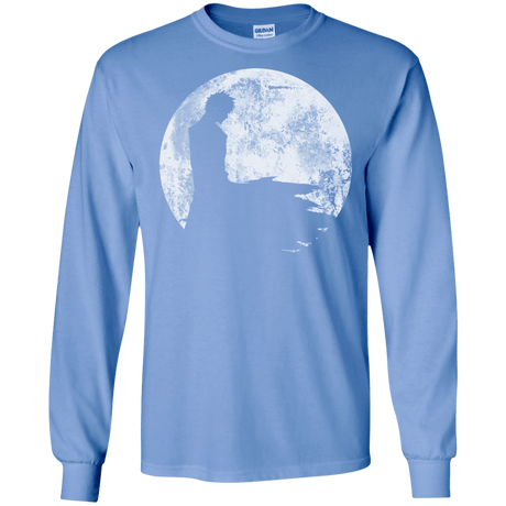 T-Shirts Carolina Blue / S Shinigami Moon Men's Long Sleeve T-Shirt