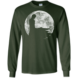 T-Shirts Forest Green / S Shinigami Moon Men's Long Sleeve T-Shirt