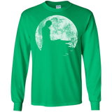 T-Shirts Irish Green / S Shinigami Moon Men's Long Sleeve T-Shirt