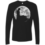 T-Shirts Black / S Shinigami Moon Men's Premium Long Sleeve