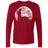 T-Shirts Cardinal / S Shinigami Moon Men's Premium Long Sleeve