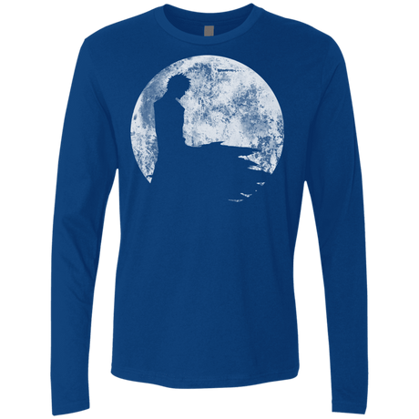 T-Shirts Royal / S Shinigami Moon Men's Premium Long Sleeve