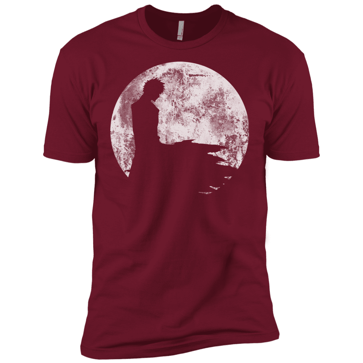 T-Shirts Cardinal / X-Small Shinigami Moon Men's Premium T-Shirt